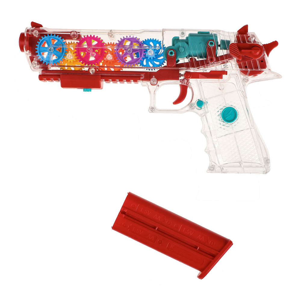 Пистолет световой с шестеренками ИгроЛенд - #9