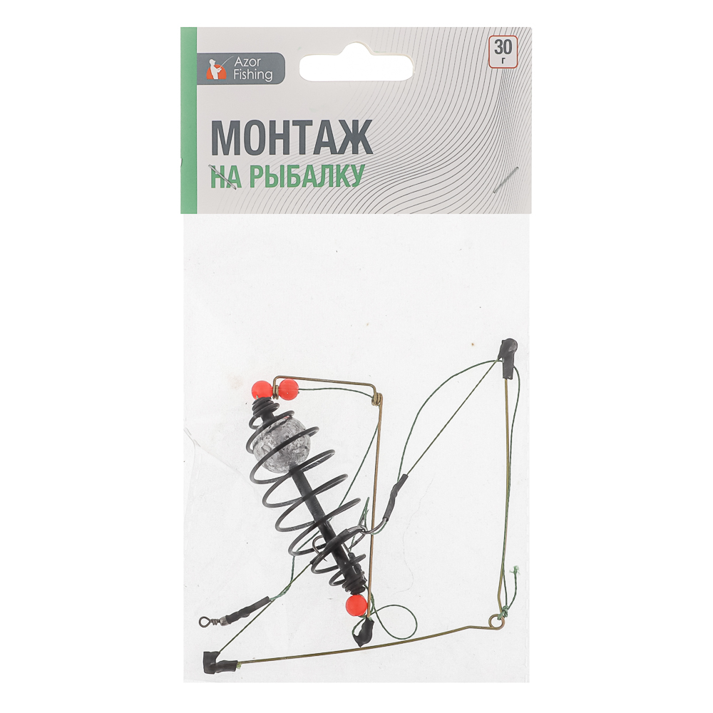 Монтаж на рыбалку тм AZOR FISHING, универсальный, металл, 30гр, 40гр, 2 вида - #3