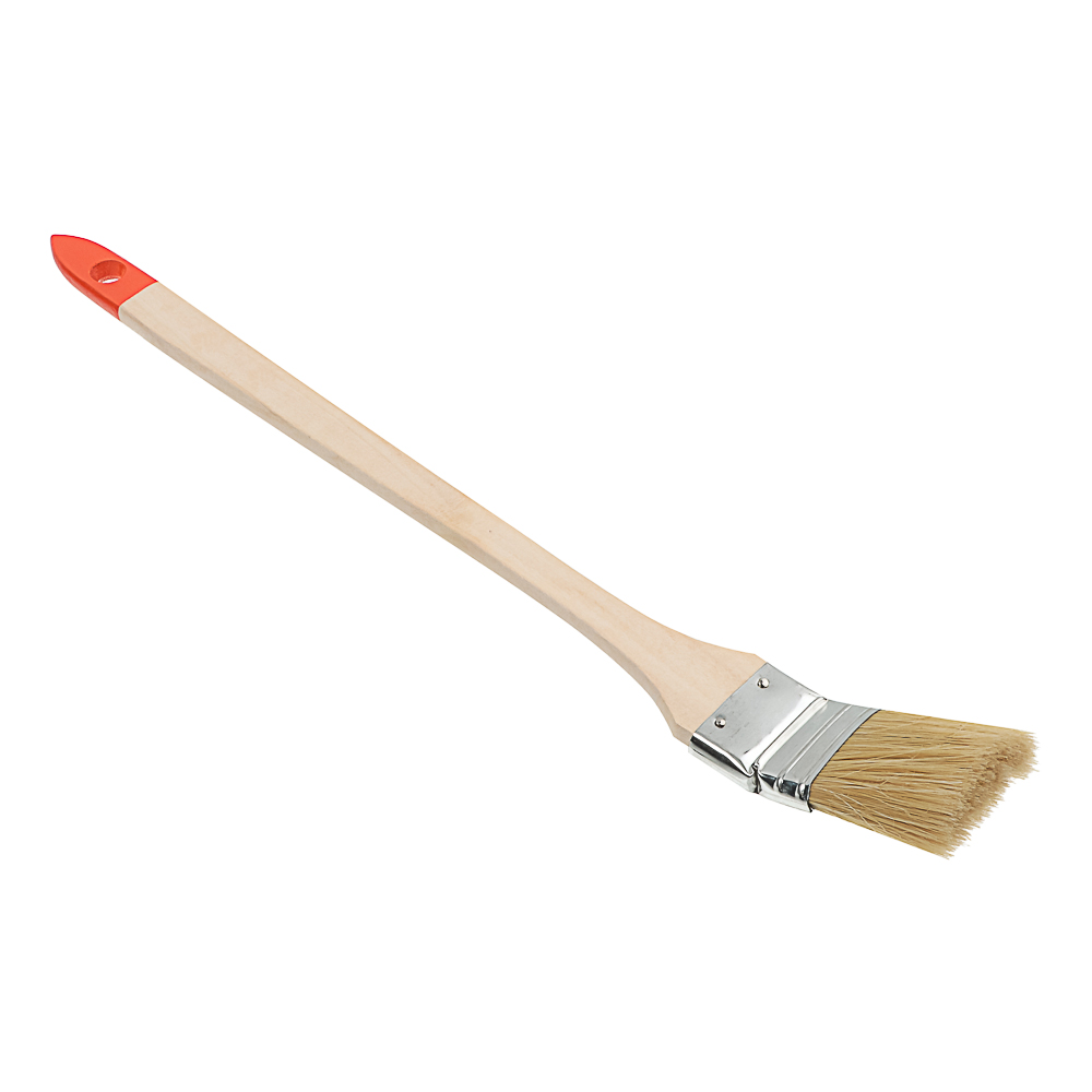 ЕРМАК/Headman Кисть радиаторная плоская нат. щетина 1,5" (38мм) - #2