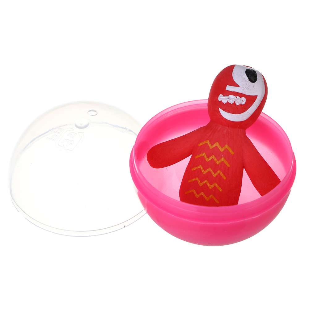 ИГРОЛЕНД Игрушка-сюрприз в шаре, d=5см, TPR, «Монстрики», микс - #5