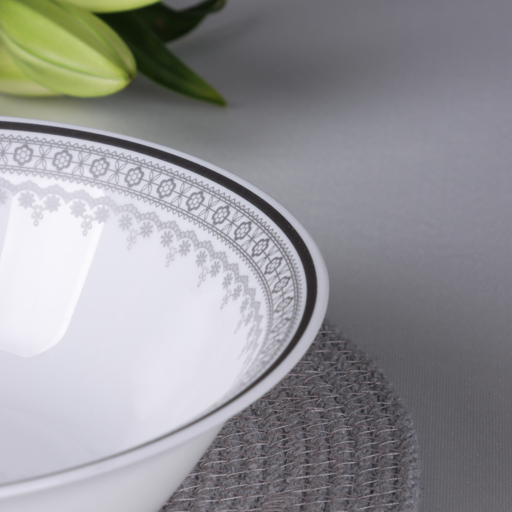 MILLIMI Минта Салатник, опаловое стекло, 19см - #6