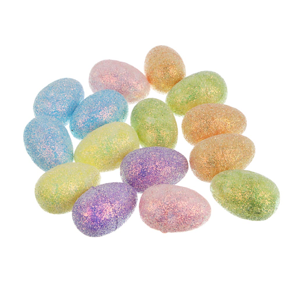 Набор яиц пасхальных тм LADECOR для творчества, 15 шт - #2