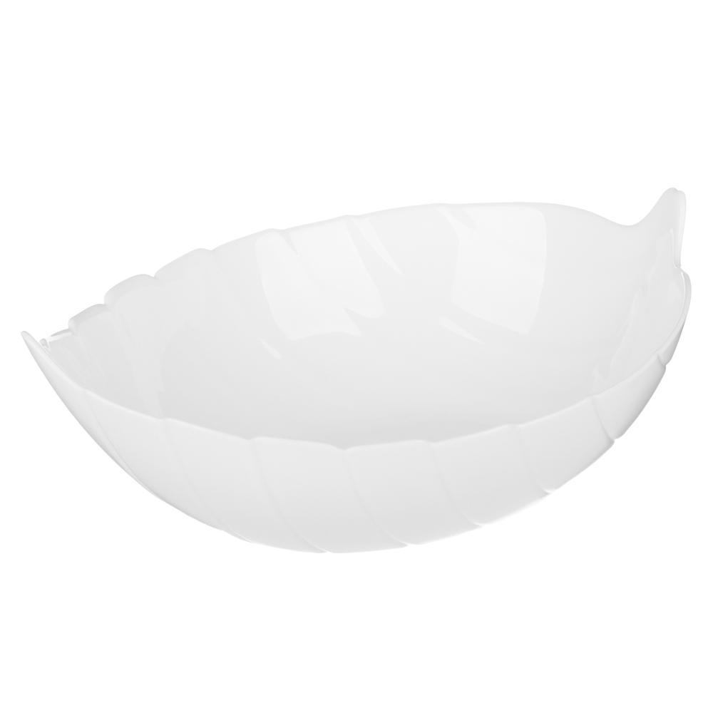 MILLIMI Листья Салатник, опаловое стекло, 21,5 см - #2