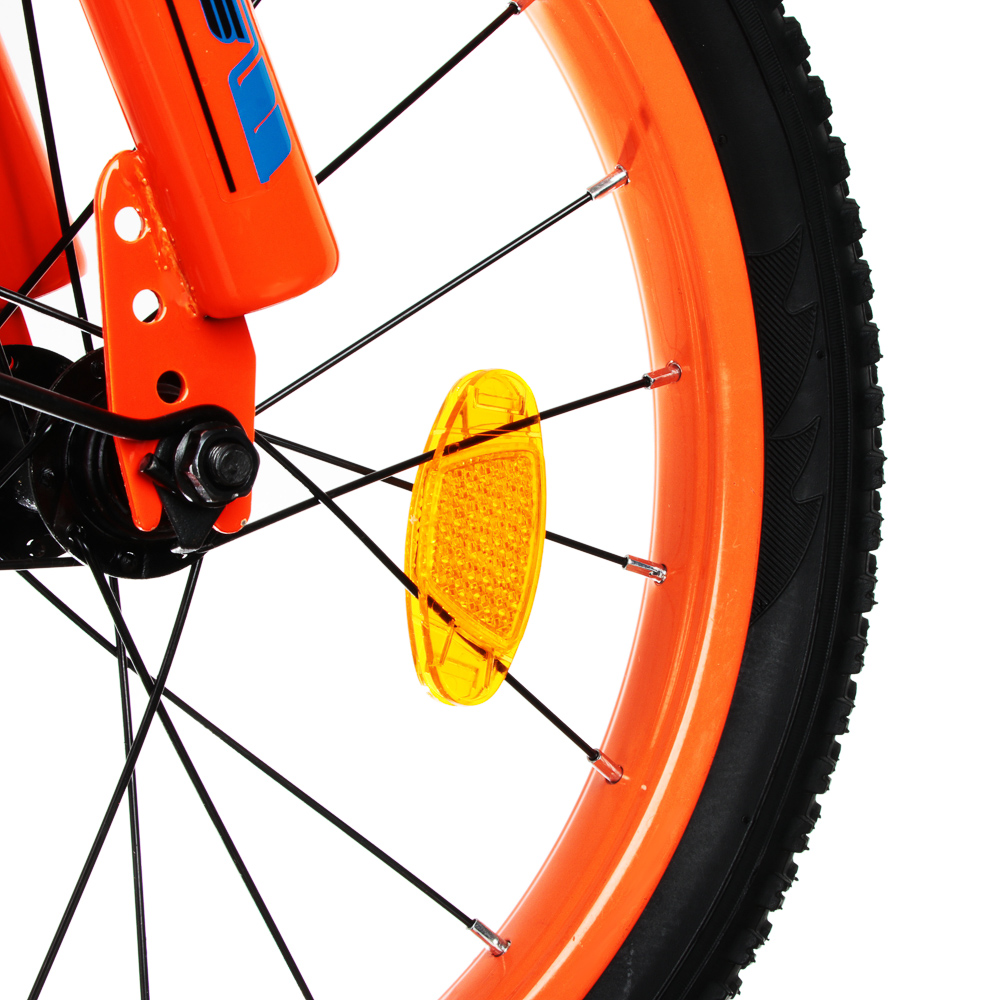 Велосипед детский двухколесный Slider 20", черно-оранжевый - #8