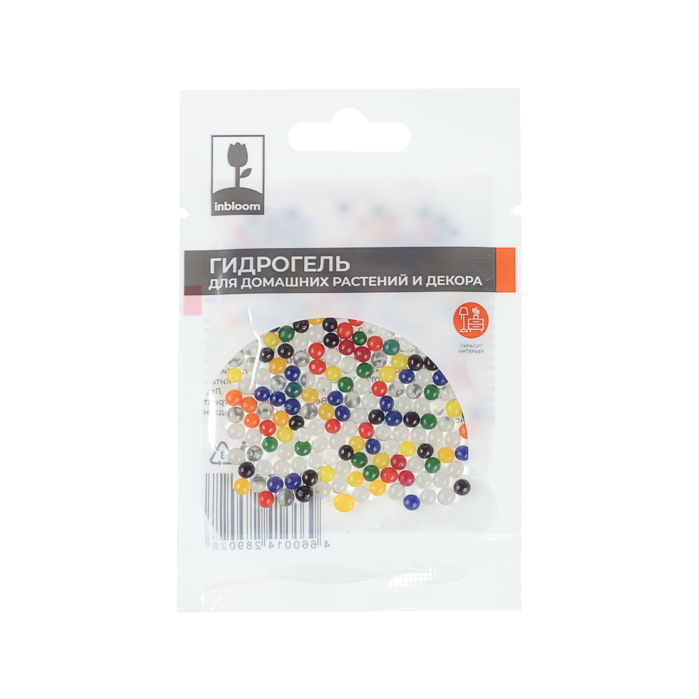 INBLOOM Гидрогель для домашних растений и декора "Шарики Разноцветные", полимерный материал - #1