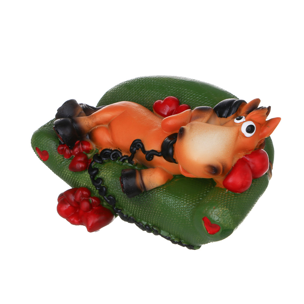 СНОУ БУМ Копилка лошадь 12x8x7 см, полистоун, 2 дизайна - #2