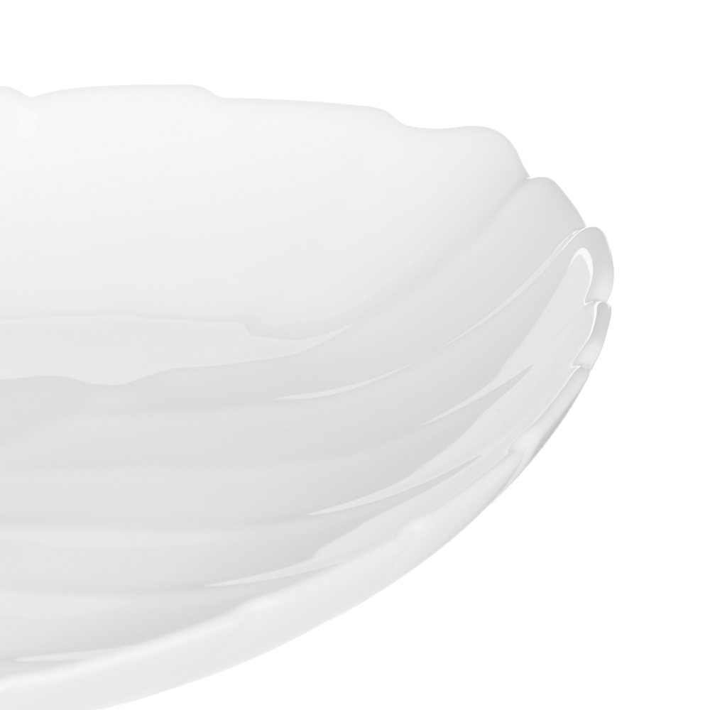 MILLIMI Листья Тарелка десертная, опаловое стекло, 23см - #3