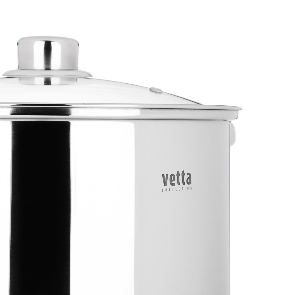 VETTA Орландо Кастрюля 24х20см, 9,0л, со стекл. крышкой, индукция - #3