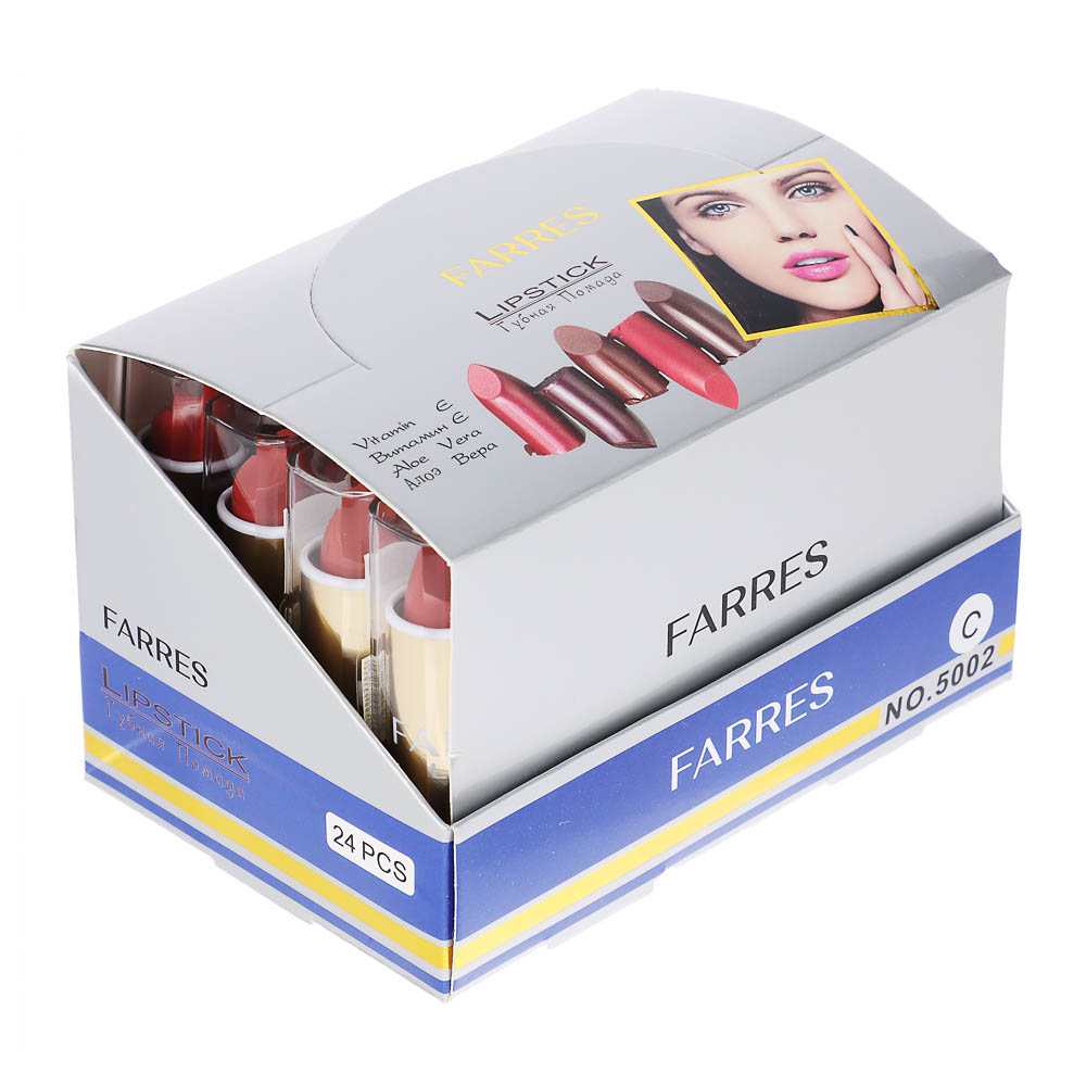 Губная помада матовая, тм Farres, 3,8 г - #6