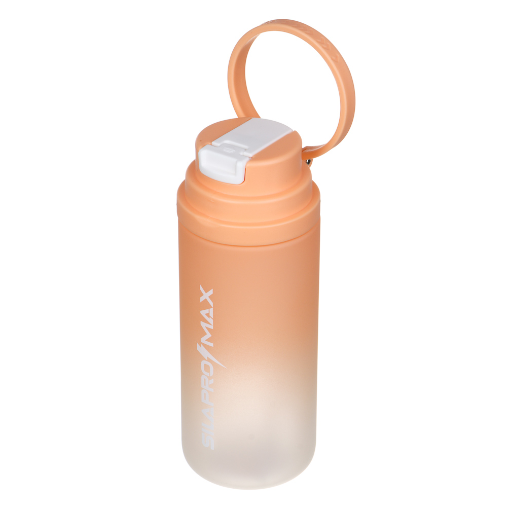 SILAPRO Max Бутылка для воды, 20х7.5см, 620мл, бежевый, PC, PP - #6