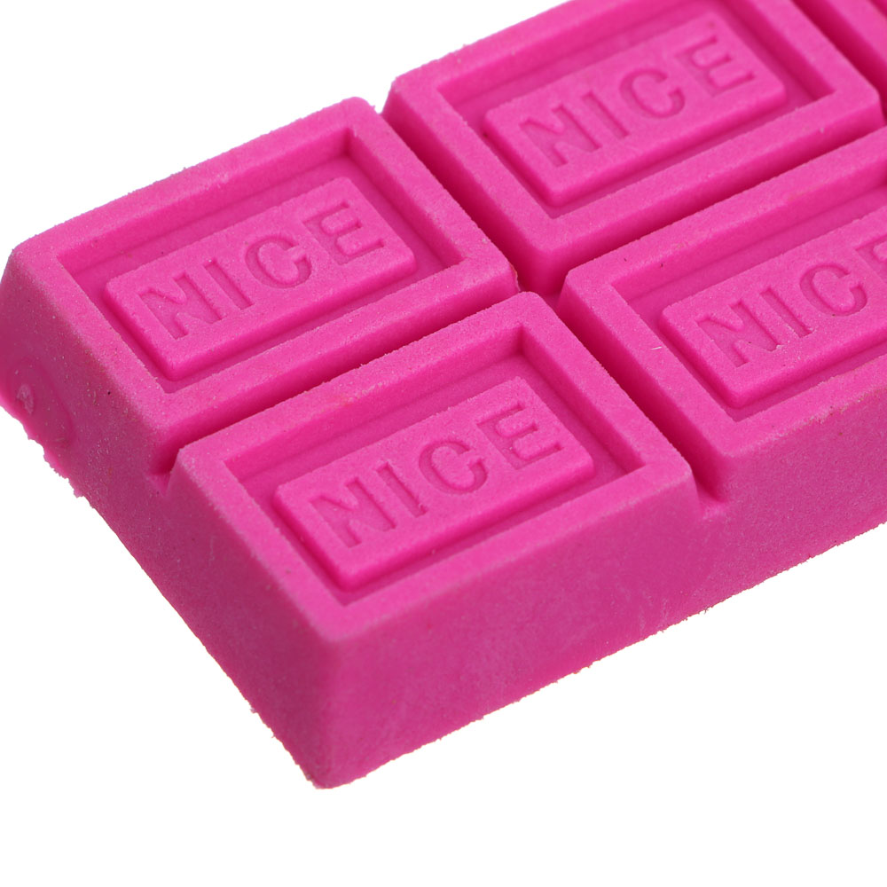 Ластик фигурный в форме шоколадки, 8х4х1см, ТПР, 3 дизайна - #3