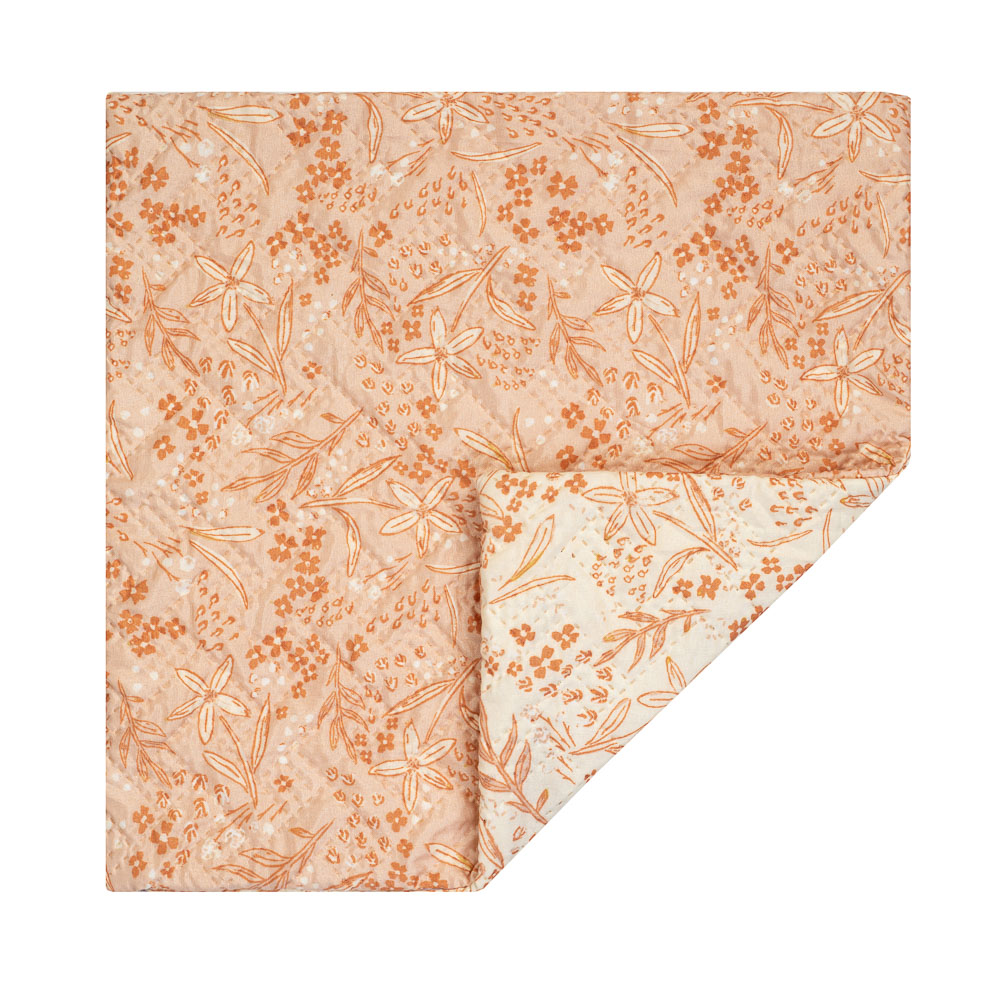 PROVANCE Карамель Чехол для подушки 2х-сторонний 40х40см, 100% полиэстер, цветы - #5