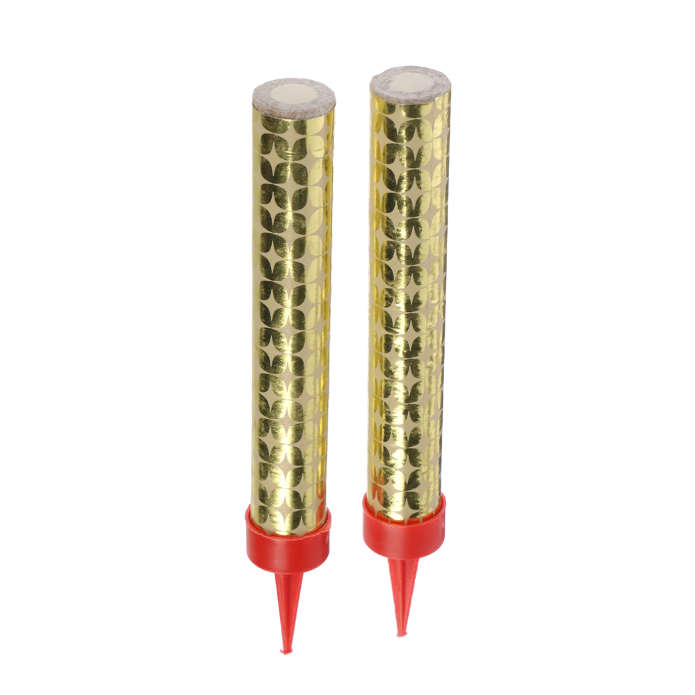 Фонтан свеча для торта, поток золотых искр 10-12,5см. 30сек. 2 шт, тм МАКСЭМ - #2