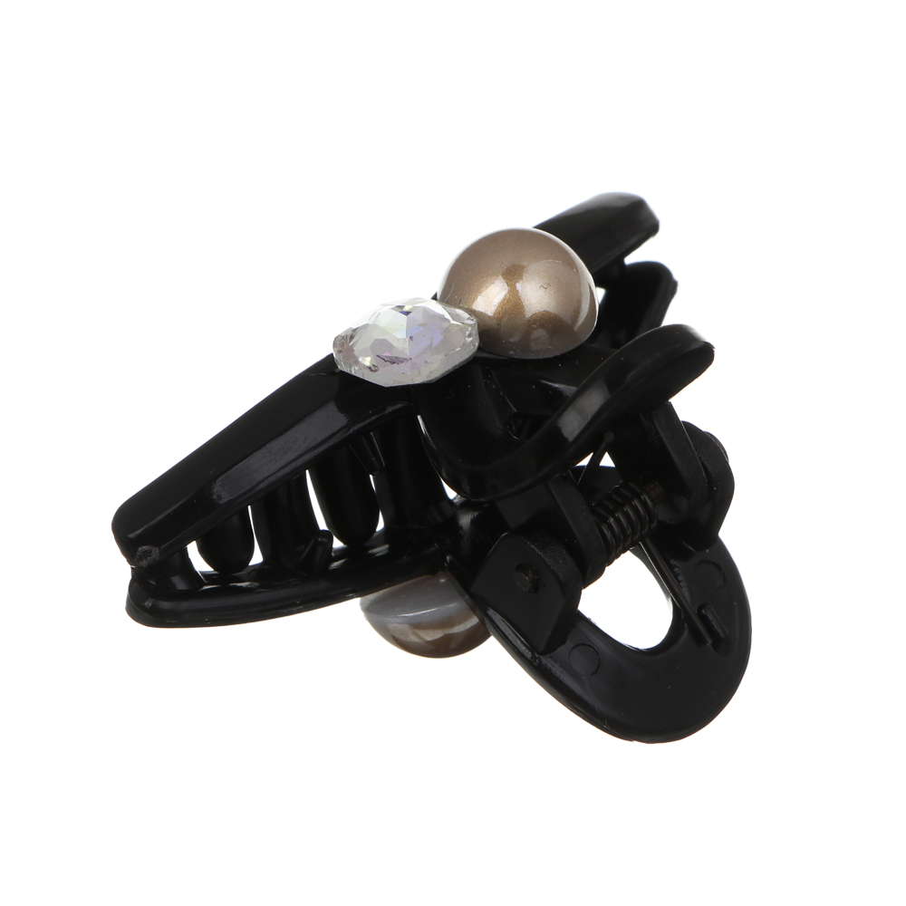 Краб для волос, тм ЮНИLOOK, 4,5см, пластик, 3 дизайна, #12 - #3