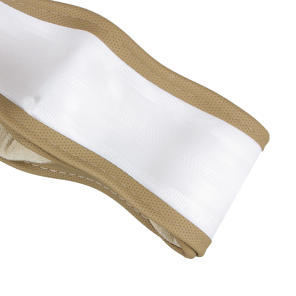 ЕРМАК Оплетка руля, спонж, 6 подушек, бежевый, разм. (S) - #4