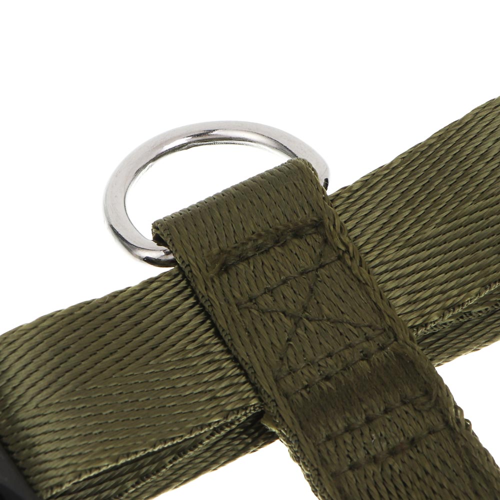 Шлейка для животных тм VETTA, нейлон, хаки/беж, обхват шеи 40-64см, обхват груди 50-74см, размер L - #6