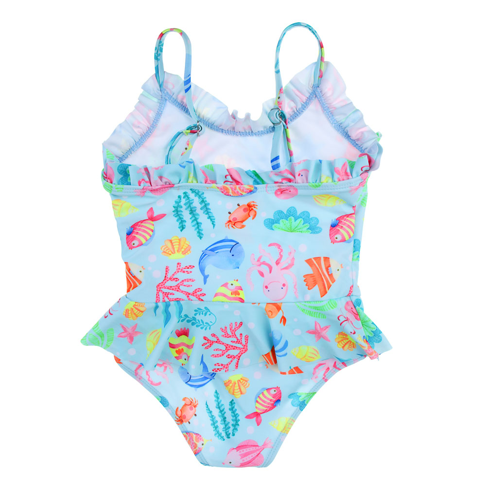 GALANTE Купальник для девочки слитный, р.98-104, 82%полиэстер, 18%эластан, ВЛ2025-07 - #2