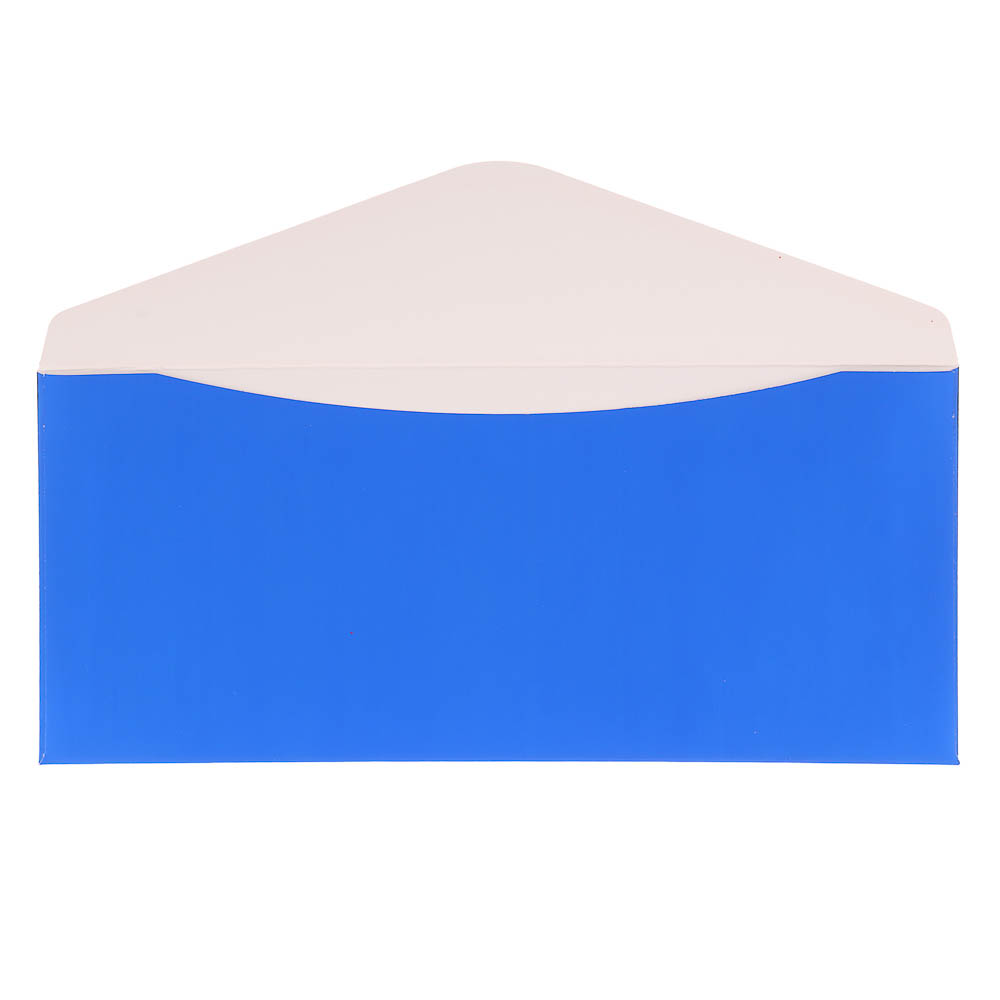 Набор конвертов 10 шт, микс цветов, 8х16,5см, бумага, арт.2 - #17