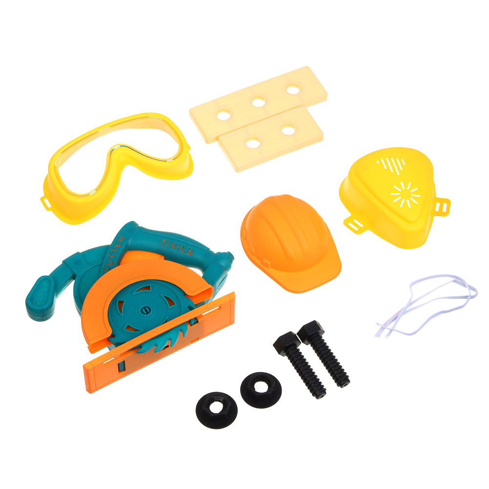 ИГРОЛЕНД Набор игрушечных инструментов "Мастер на все руки", PP, 19x4х29 см, 2 дизайна - #4