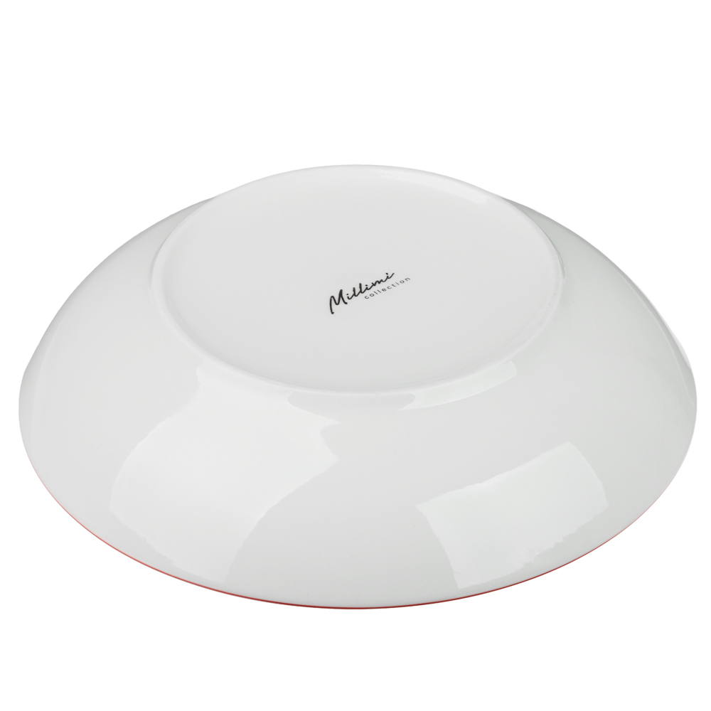 Салатник Черри тм MILLIMI, 20см, фарфор, белый - #5