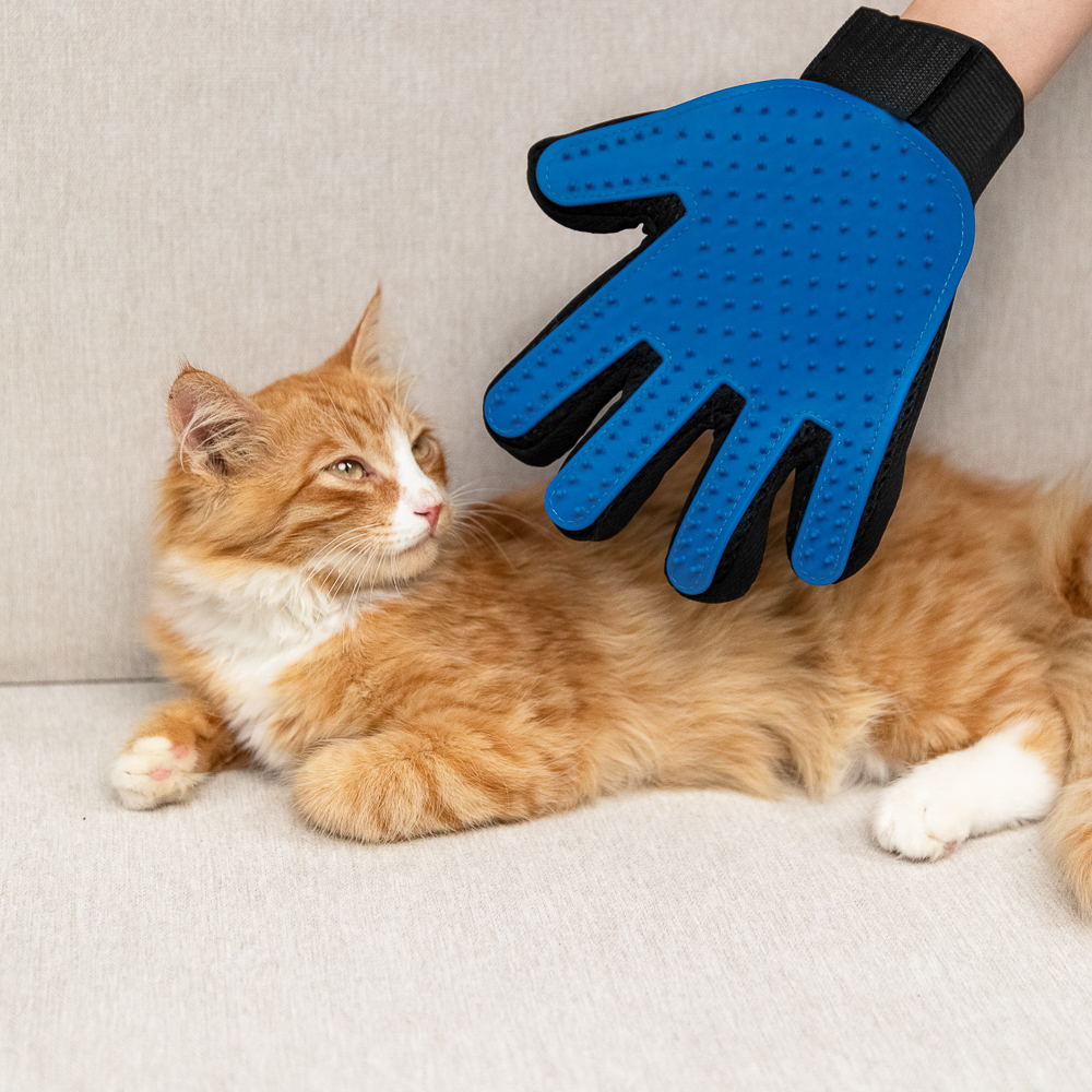 VETTA Перчатка-щетка для домашних животных, нейлон, ТПР, 23х16,5 см - #20