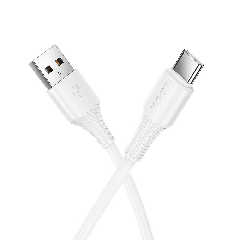 hoco. Кабель для зарядки модель X120, USB-C 1м, цвет: белый - #3