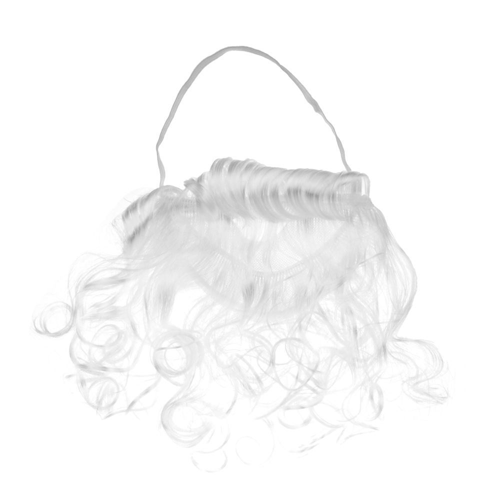 СНОУ БУМ Борода Деда Мороза, 20 грамм, полиэстер - #1