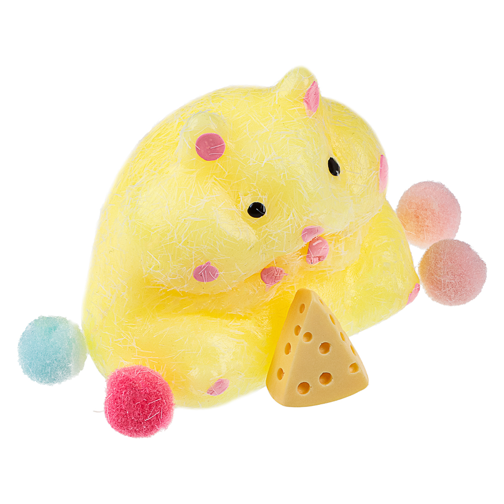 Игрушка Сквиш антистресс "Хомячок", TPR, 14х13х4см, 2 дизайна - #2
