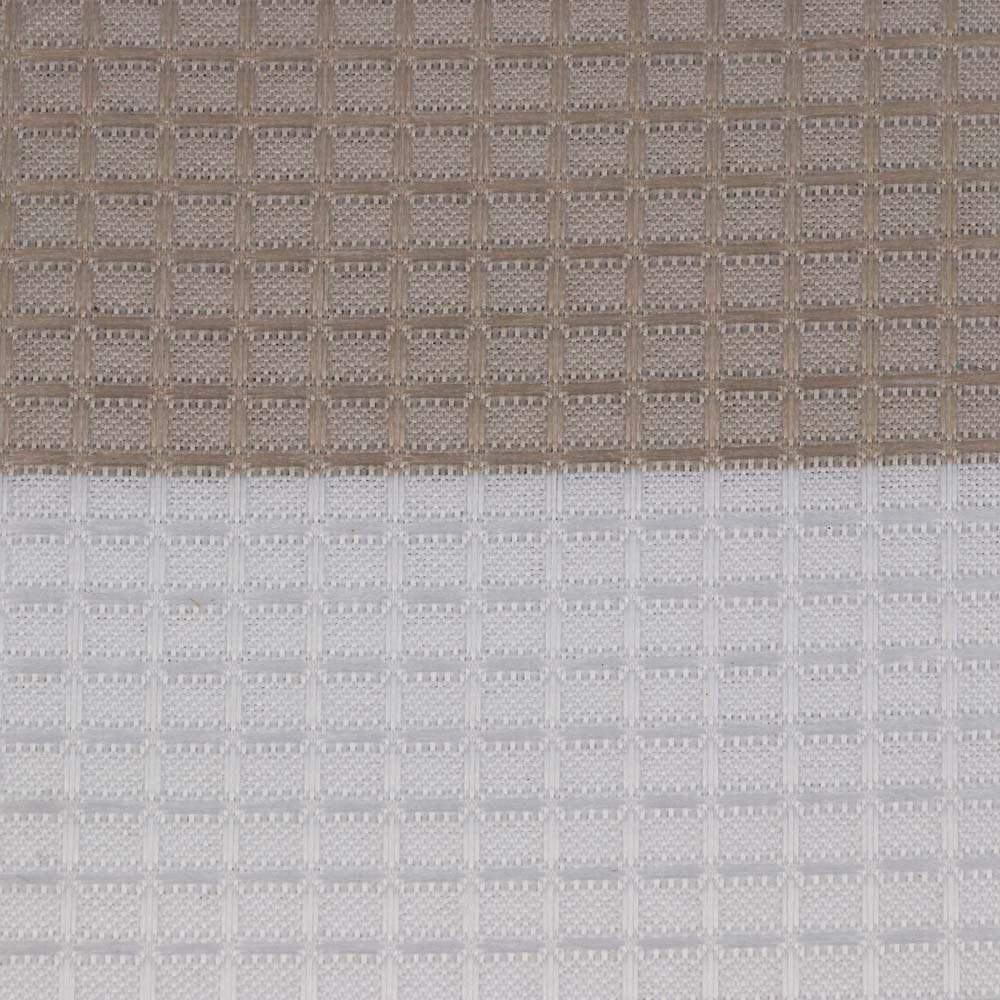 Шторка для ванной тм VETTA Летиция, жаккард 120гр., 180x180 см, 2 цвета - бежевый, серый - #5