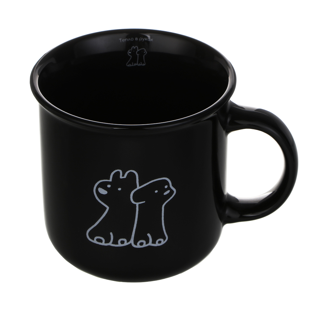 Кружка, 9,5x12x8,6 см, керамика, 2 цвета - #2