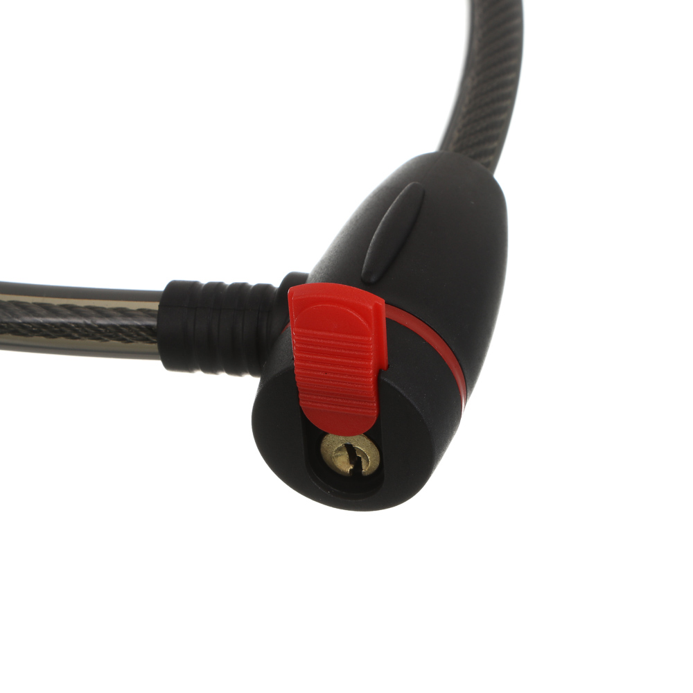 Замок велосипедный тм BY SPORT, противоугонный, тросовый, 680х11,5мм, металл, пластик, 3 цвета - #4