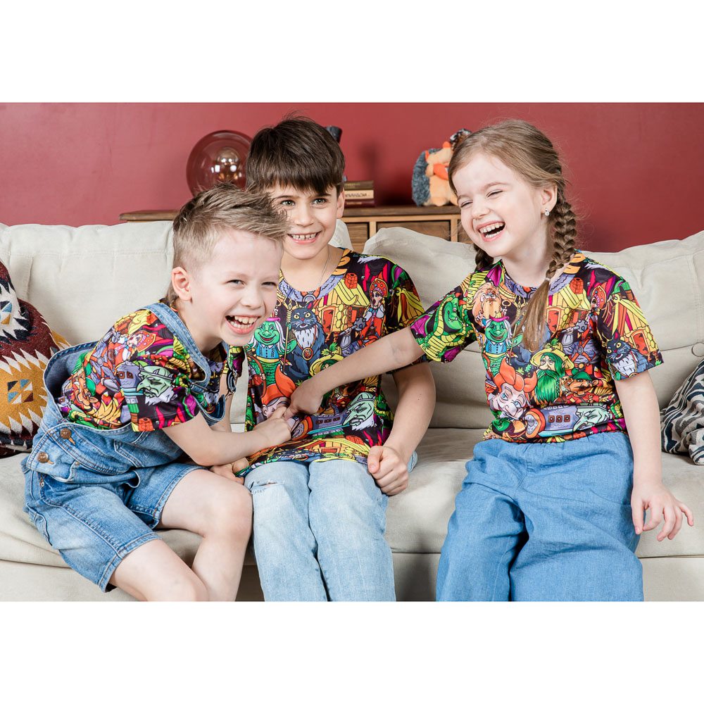 BY Футболка спортивная детская "Вселенная" с принтом, р-р 104-146, 100% полиэстер - #7