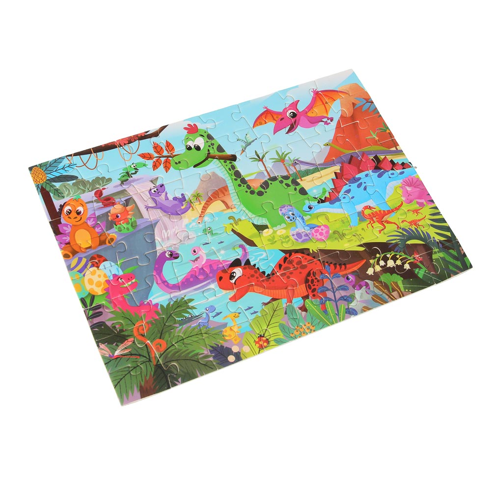 Пазл для малышей, картон, 64 элемента, 12х12х3,5см - #5