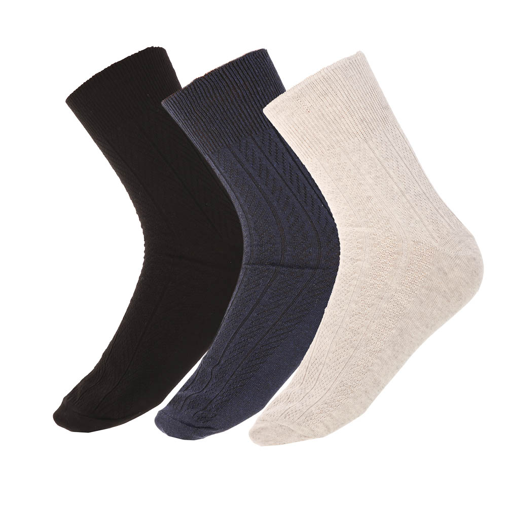 Носки с ослабленной резинкой GALANTE, р. 29, 80% хлопок, 17% полиамид, 3% эластан, цвета в ас-те - #1