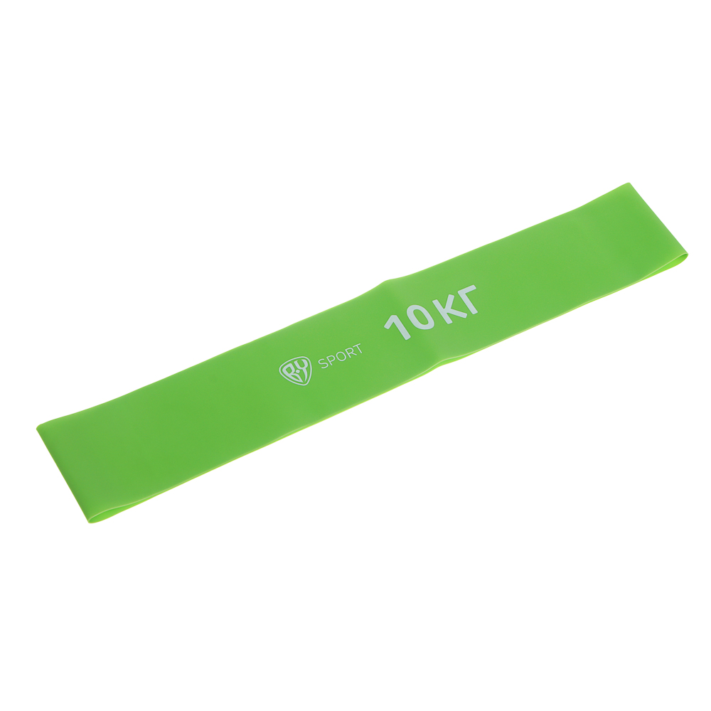 Фитнес-резинка тм BY SPORT, 10кг, 30х5х0,05см, латекс - #3