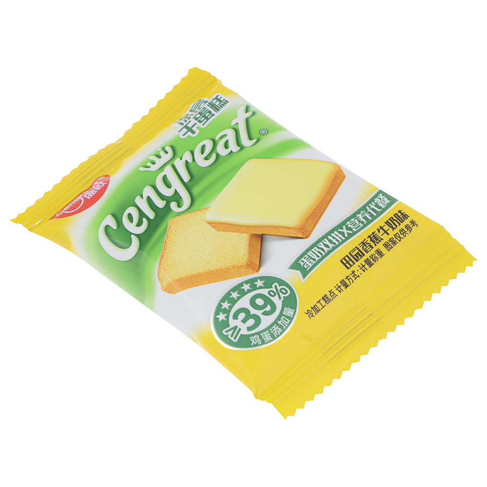 Сухой пирог с глазурью "Шенгге", 2 вкуса (банан/шоколад), 10г. - #3