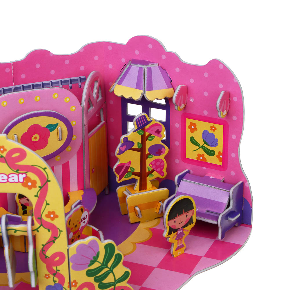 ХОББИХИТ Набор для творчества "Домик мечты", 21х28,5см,EPS, бумага, 4 дизайна - #3