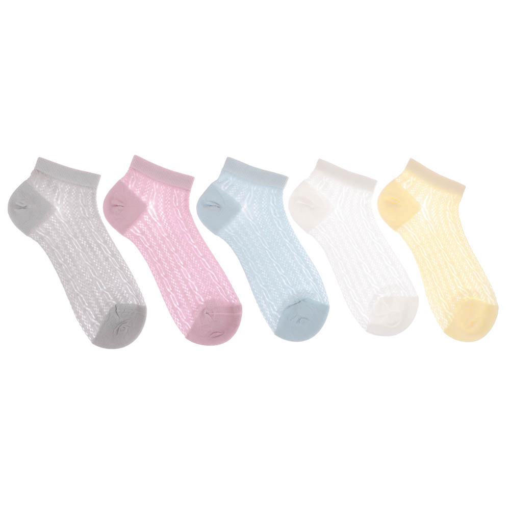 Носки женские короткие, тм Turkan, р. 36-41, 90%хлопок, 8% п/а, 2%лайкра,цвета в ас-те, MY7209 - #4