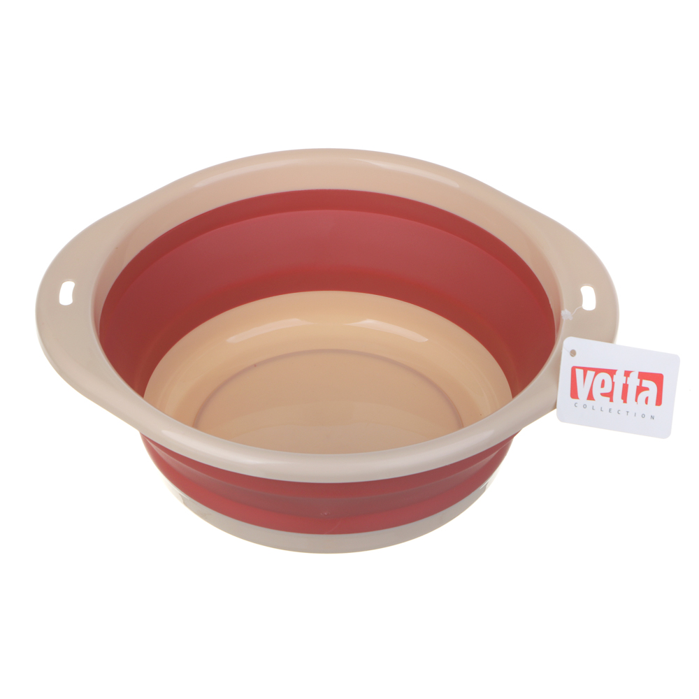 VETTA Миска складная 2.6л, 27,5х9,3см, ТПР, полипропилен - #8