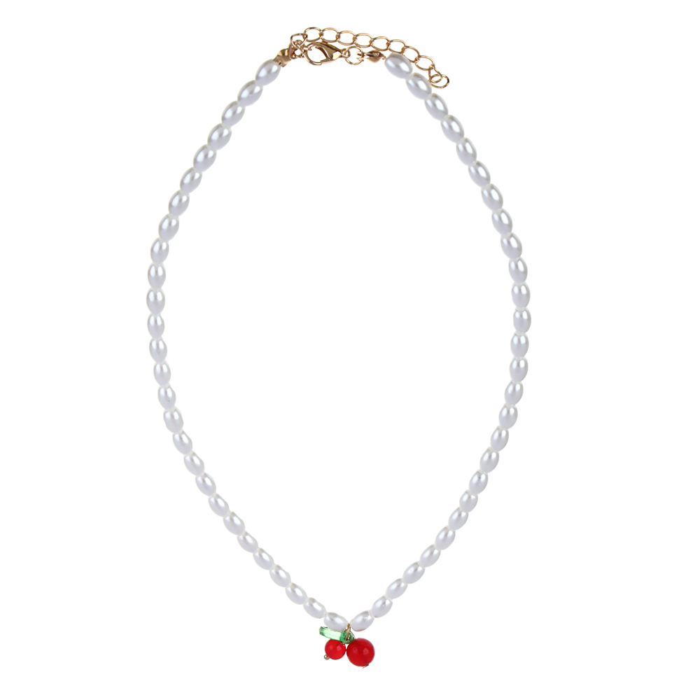 Ожерелье с кулоном, бижутерия, пластик, сплав, БЖ-10 - #4