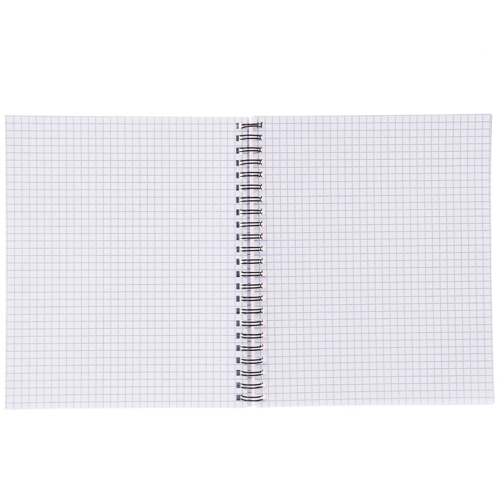 Тетрадь общая "Botanica", формат А5, 96 л. в клетку, пластиковая обложка, спираль, в ассортим. - #4