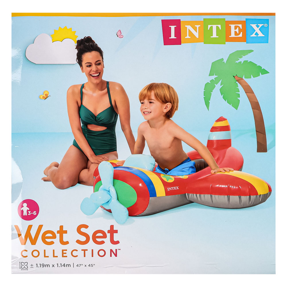 Надувная лодка для детей INTEX 59380 107х69см для 3-6 лет, 3 вида - #6
