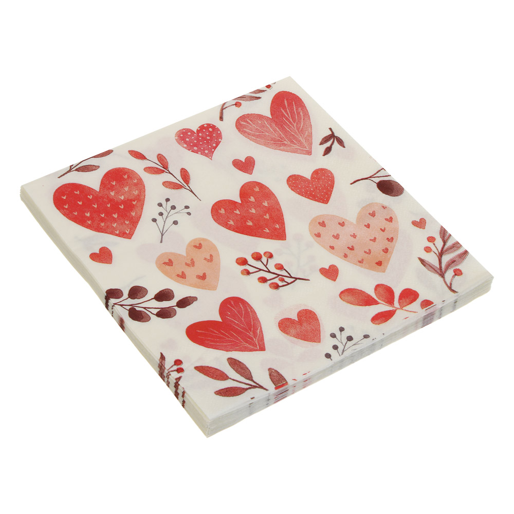 Набор салфеток бумажных, 33x33 см, 12 шт - #1