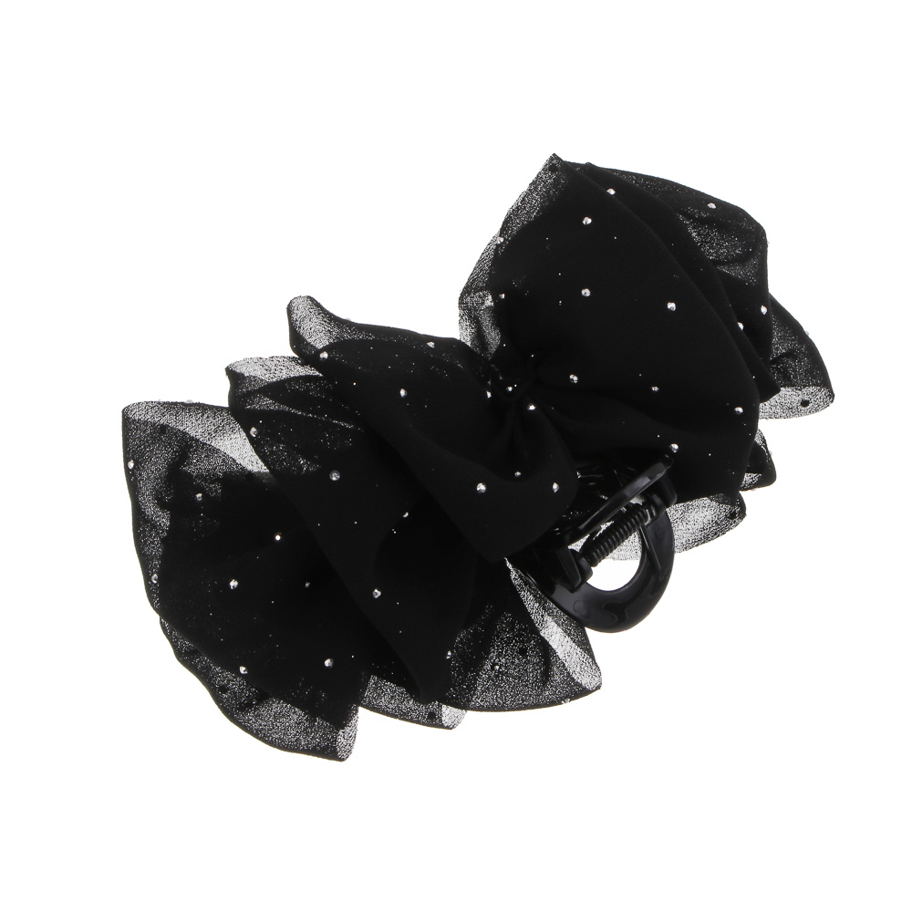 Краб-бант для волос, тм ЮНИLOOK, 13см, акрил, 2 цвета, #19 - #4