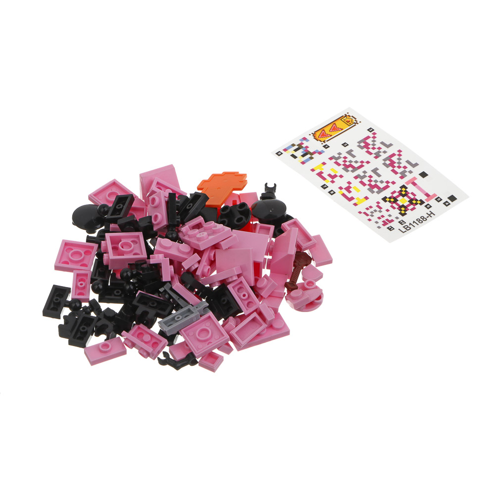 ИГРОЛЕНД Конструктор "Квадратный мир" 1, 12х4х10 см, ABS, 8 видов, арт.1 - #4