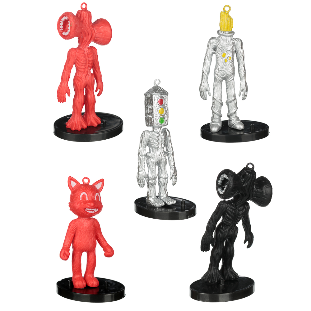 Игрушка коллекционная на подставке "Веселые человечки", пластик, 10см, микс цветов - #1