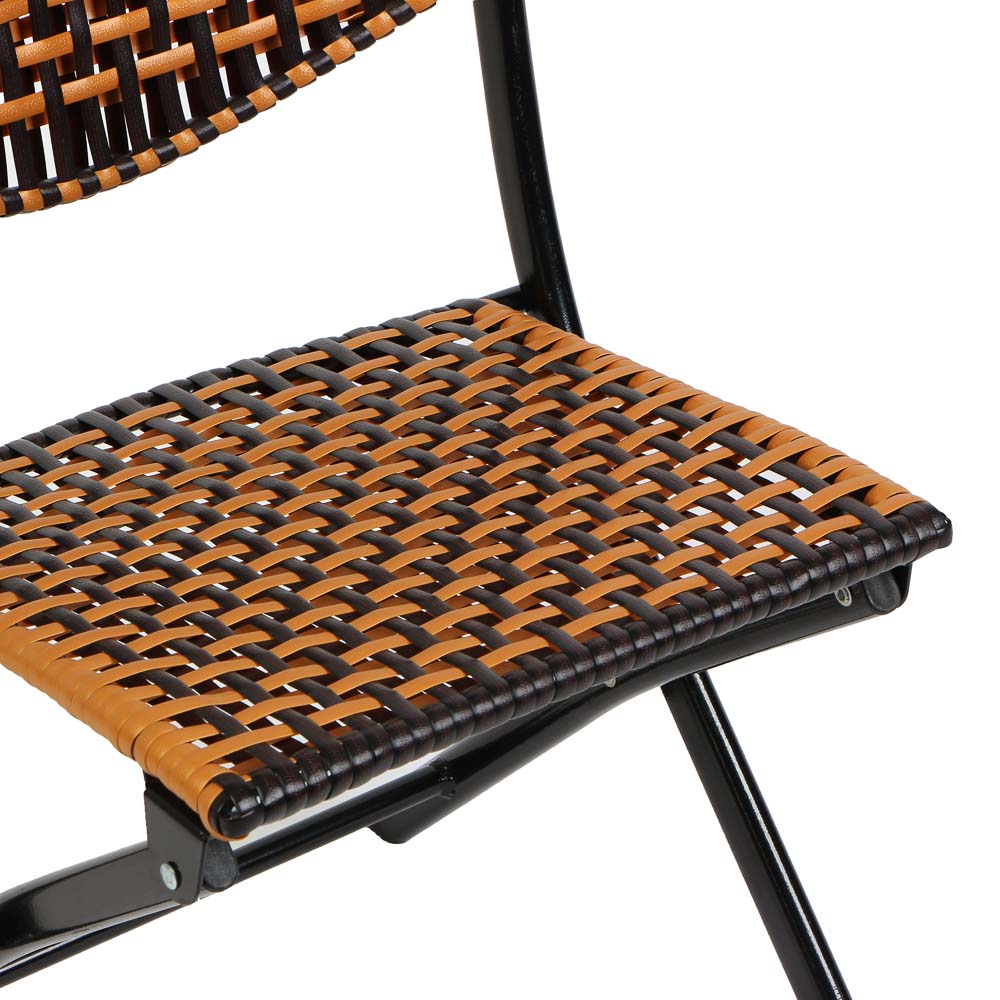 INBLOOM Стул складной садовый плетеный, 35х37х58см - #5