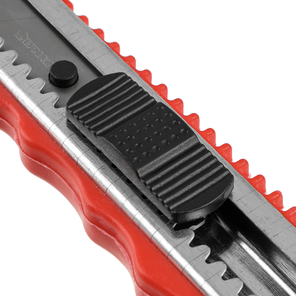 ЕРМАК Нож универсальный 18мм, метал.направ., Autolock, пластик, блистер - #3