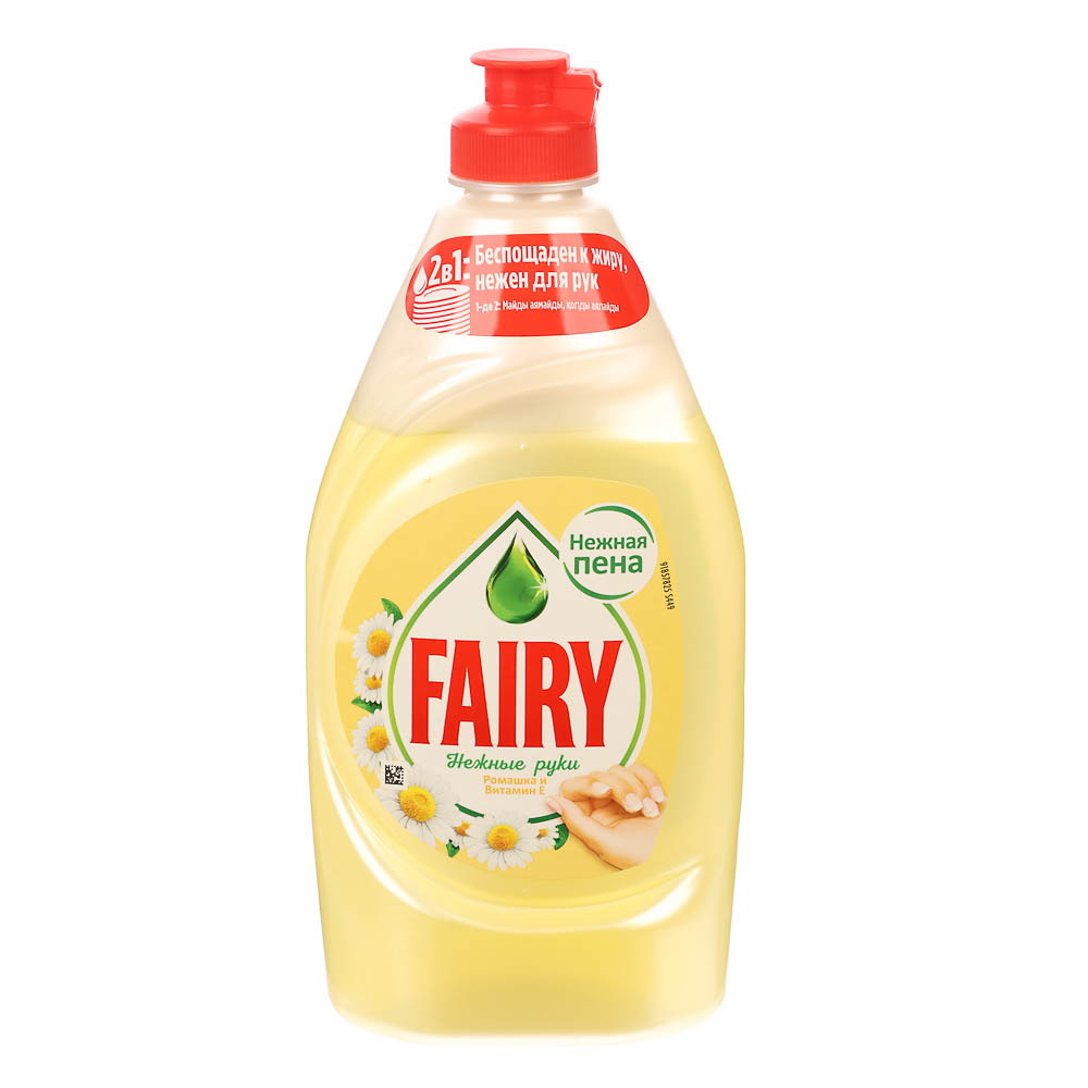 Средство для мытья посуды FAIRY Ромашка и Витамин Е/Гранат, п/б, 400мл - #2