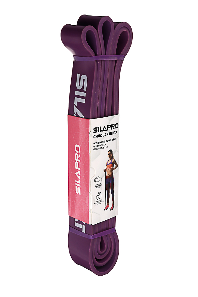 Лента для фитнеса SilaPro, 35 кг - #3